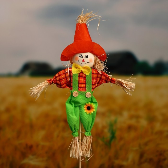 Огородное пугало, h = 80 см, МИКС, Greengo Огородное пугало, h = 80 см, МИКС, Greengo