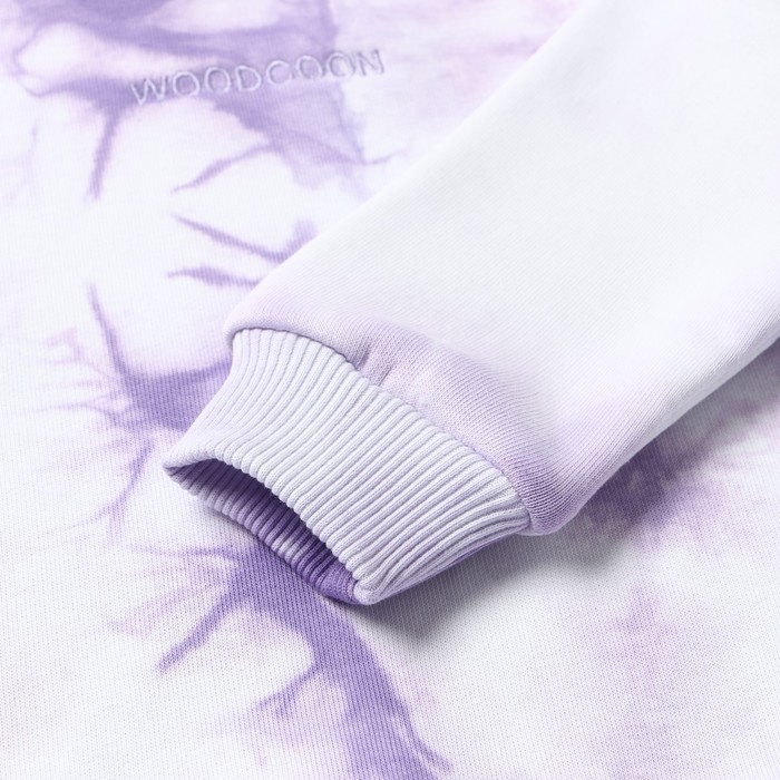 Свитшот &laquo;Тай-дай&raquo; детский, цвет лаванда, рост 134 см