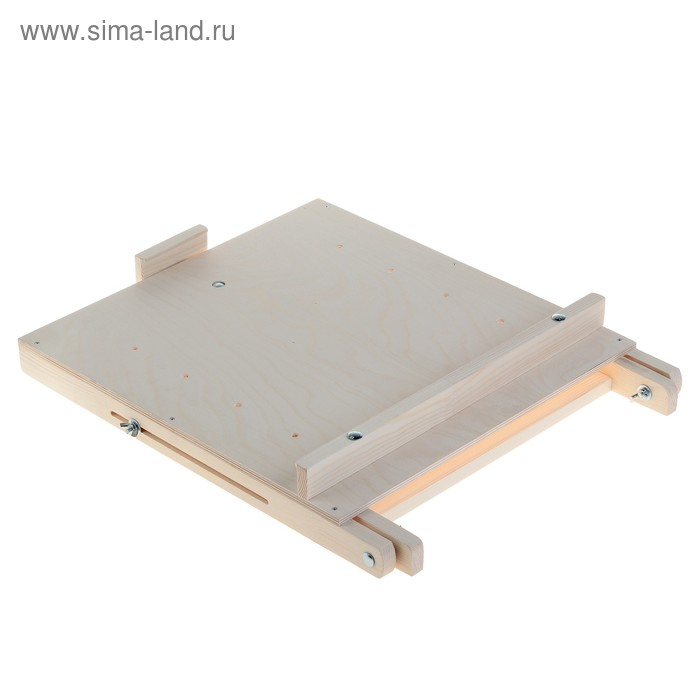 Мольберт настольный &laquo;Студийный&raquo;, 650 x 450 x 560 мм, с планшетом 450 x 480 мм (возможность разместить холст 60 x 80 см), с бегунком, Calligrata