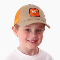 Кепка детская для мальчика "Монстрик", р-р 52-54, 5-7 лет Кепка детская для мальчика "Монстрик", р-р 52-54, 5-7 лет