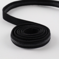 Резинка с силиконом, 8 мм, 10 ± 1 м, цвет чёрный Резинка с силиконом, 8 мм, 10 ± 1 м, цвет чёрный