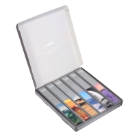 Набор стеклянных зубных щеток, 10000 щетинок, 6 штук, жесткость мягкая Набор стеклянных зубных щеток, 10000 щетинок, 6 штук, жесткость мягкая