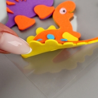 Набор наклеек из EVA "Динозавры", 8 шт