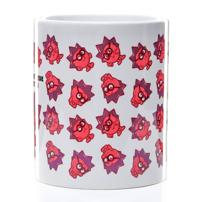 Кружка сублимация, 350 мл "Свой совет себе посоветуй", Смешарики