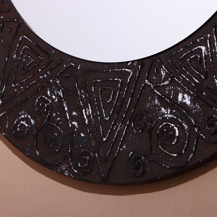 Зеркало 30 см, дерево Зеркало 30 см, дерево