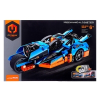 Конструктор «Скоростной трайк», инерция, 202 детали Конструктор «Скоростной трайк», инерция, 202 детали