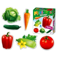Макси-пазлы &laquo;Овощи&raquo;, МИКС