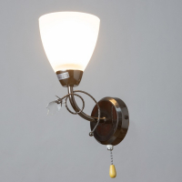 Бра "Милана" 1x40Вт E27 черный 16х11х24 см Бра "Милана" 1x40Вт E27 черный 16х11х24 см