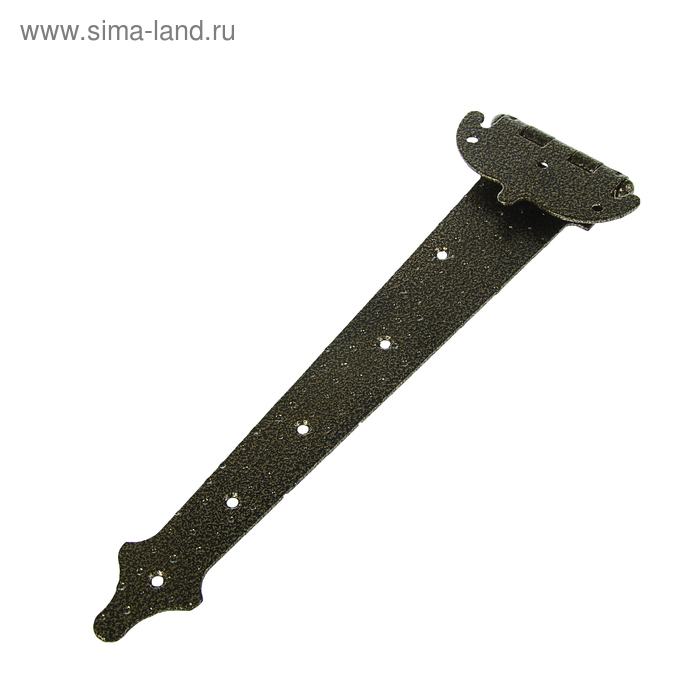 Петля стрела фигурная, ПС-350-S, цвет античная бронза