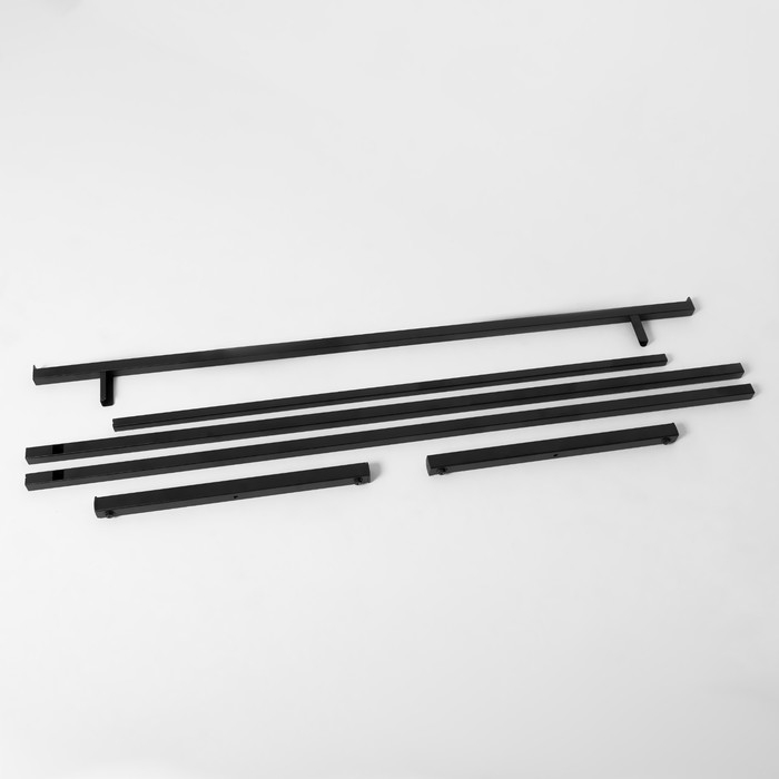 Вешало П образное размер L напольное с выносом 140×50×150 см, цвет чёрный Вешало П образное размер L напольное с выносом 140×50×150 см, цвет чёрный