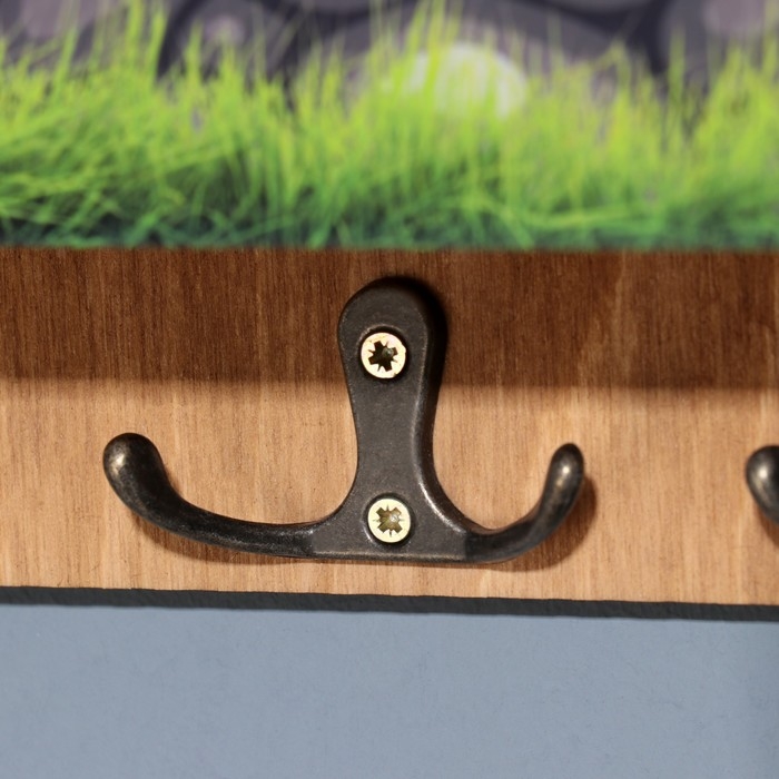 Ключница Ключница "Счастье - когда все дома" 3 отделения, 24х19х6 см