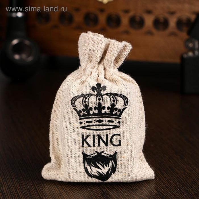 Камни для виски в мешочке "King", натуральный стеатит, 6 шт