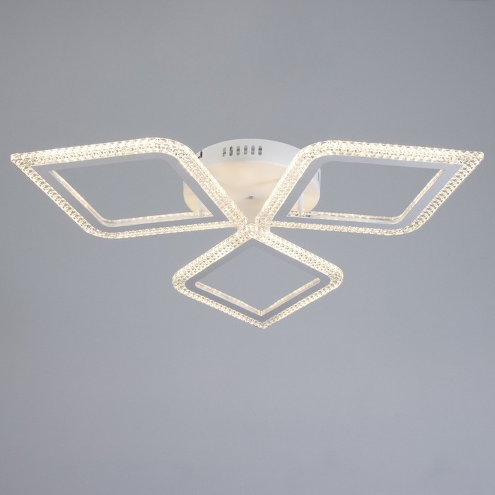 Люстра светодиодная дим. LOSANGA ДУ 3 реж. , 72Вт белый &Oslash;71.5х7.5см Ritter