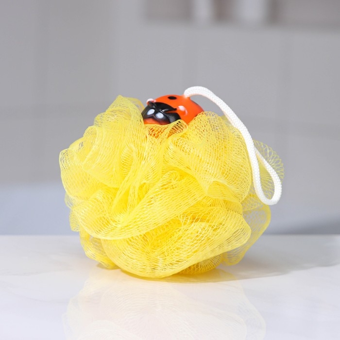 Мочалка для тела детская Доляна &laquo;Зверушки&raquo;, цвет МИКС