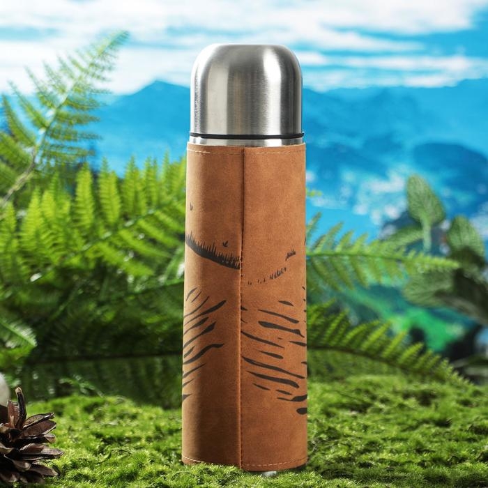 Набор &laquo;Русская рыбалка&raquo;, термос 500 мл, кружка 2 шт