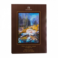 Папка для работ гуашью и акварелью А3, 20 листов "Весенний лес", блок 160 г/м&sup2;