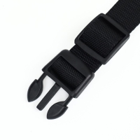 Ошейник с подсветкой, зарядка от USB, размер M, ОШ 37-46 см, 3 режима, черный Ошейник с подсветкой, зарядка от USB, размер M, ОШ 37-46 см, 3 режима, черный