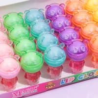 Бальзам и блеск для губ 2 в 1 &laquo;Мишка&raquo; , микс