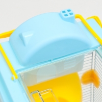 Клетка для грызунов "Пижон", 31 х 24 х 46 см, голубая Клетка для грызунов "Пижон", 31 х 24 х 46 см, голубая