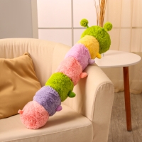 Мягкая игрушка &laquo;Гусеница&raquo;, 75 см, разноцветная