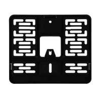 Рамка под номерной знак на мотоцикл/мопед/квадроцикл, 190*145 мм, черная, AFC-14, ГОСТ Р 50577-2018