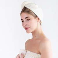 Набор для сауны «Экономь и Я» парео 68х150 см+чалма, цвет молочный, 340 г/м2 Набор для сауны «Экономь и Я» парео 68х150 см+чалма, цвет молочный, 340 г/м2