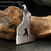 Амулет-брелок, тотем "Бастет" №08, металлический