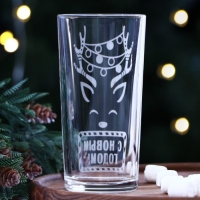 Новый год. Стакан &laquo;Олень&raquo;, 250 мл