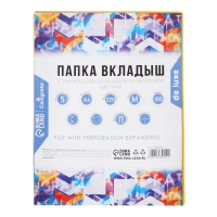 Файл-вкладыш А4, 180мкм, Calligrata TOP, ПВХ, срасширением, матовый, вертикальный, 5 штук, микс Файл-вкладыш А4, 180мкм, Calligrata TOP, ПВХ, срасширением, матовый, вертикальный, 5 штук, микс