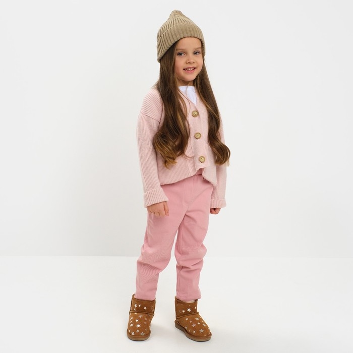 Кардиган детский KAFTAN, р. 26 (80-86 см), розовый Кардиган детский KAFTAN, р. 26 (80-86 см), розовый