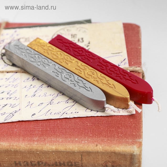 Сургучная печать &laquo;С Новым годом!&raquo;, 7 х 15 см