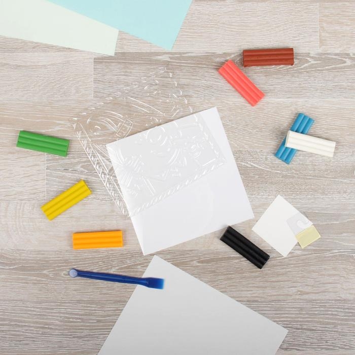 Витражный пластилин &laquo;Три кота&raquo; Компот