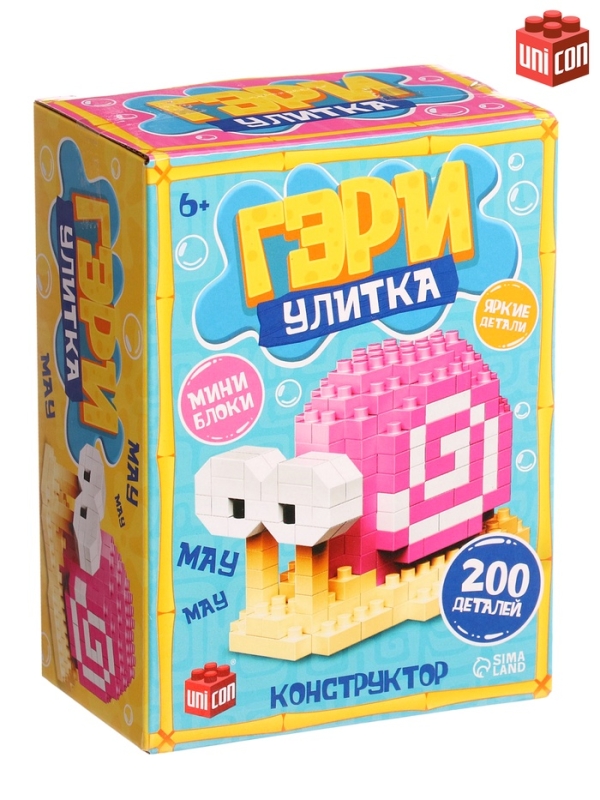 UNICON Конструктор "Улитка Гэри"