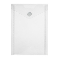 Набор из 5 штук, папка-конверт на кнопке, А6, 180 мкм, вертикальная, тонированная, 5 цветов