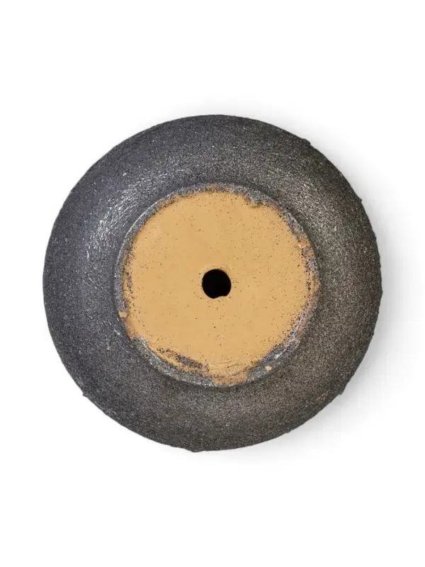 Горшок цветочный с поддоном 1,8 л, керамика "Шагрень" (М)