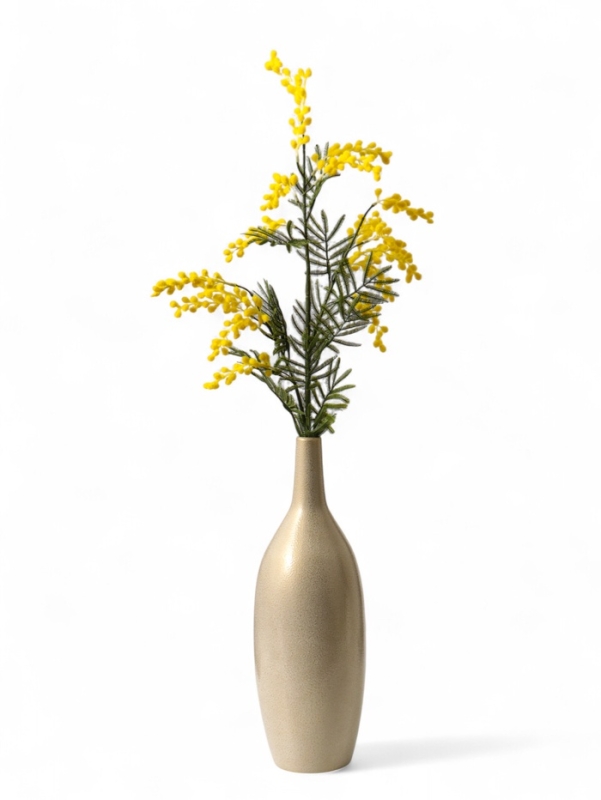 Цветы искусственные "Мимоза" 65 см, жёлтый