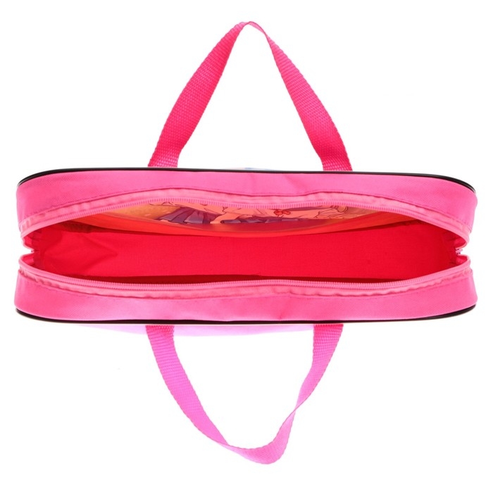 Папка для труда А4 на молнии текстиль 70мм 350 х 270 &laquo;1 сентября: Аниме&raquo;