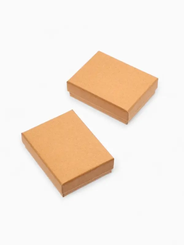 Коробочка подарочная под набор "Крафт", 7*9 см, цвет бежевый