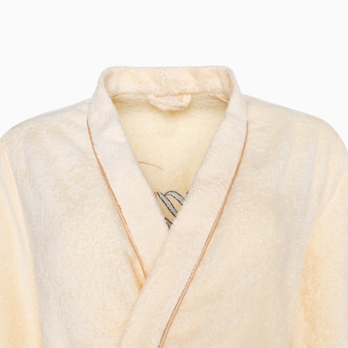 Халат махровый женский Этель "Жена любимая" размер 46-48, 100% хлопок