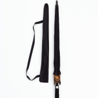 Зонт полуавтоматический &laquo;Однотон&raquo;, 8 спиц, R = 60/70 см, D = 120 см, цвет чёрный/бронза