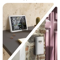 Метеостанция домашняя погодная станция часы КТ-3736