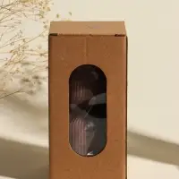 Свеча интерьерная "Греция" капучино 6х6х14 см