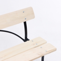 Скамья "Для двоих" 80 х 120 х 50 см Скамья "Для двоих" 80 х 120 х 50 см