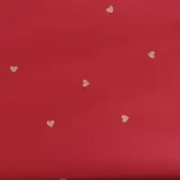 Плёнка в листах для цветов и декора, 58&times;58&plusmn;5% см, &laquo;Сердечки&raquo;, винная, 65 мкм