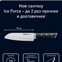 Нож сантоку K2320614 Ice Force, 18 см