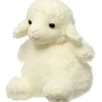 Мягкая игрушка "Ягнёнок" цвет белый, 20 см
