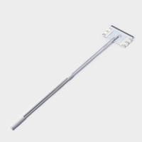 Щётка для окон Raccoon, телескопическая алюминиевая ручка 59(103) см, водосгон 20,5 см, насадка из микрофибры 20,5&times;12 см