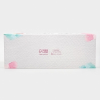 Кондитерская упаковка, коробка для кекса с PVC крышкой, &laquo;Счастье есть!&raquo;, 30 х 8 х 11 см