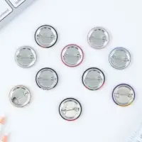 Значок металлический , закатной &laquo;Милые животные&raquo;, d = 2,5 см, МИКС