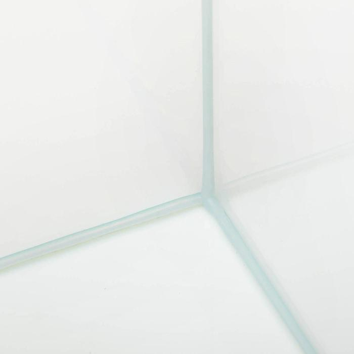 Террариум 37 л, с крышкой, черный